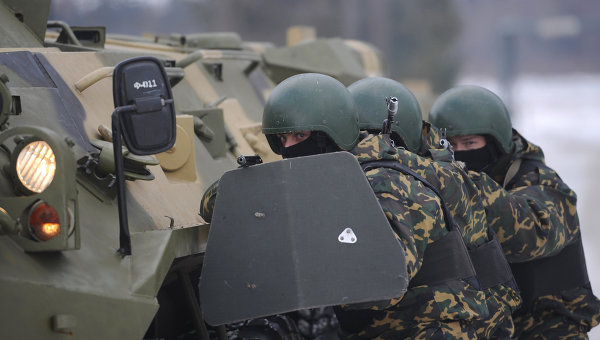 Российские спецназовцы в Киргизии провели стрельбы с коллегами из ШОС