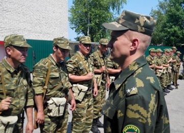 Началось командно-штабное учение с силами территориальной обороны Гомельской области