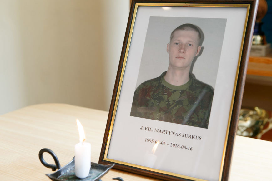 Kauno infekcinėje ligoninėje mirė 21-erių metų karys jaunesnysis eilinis Martynas Jurkus_160515