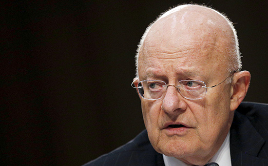Director of National Intelligence (DNI) James Clapper testifies before a Senate Intelligence Committee hearing on "Worldwide threats to America and our allies" in Capitol Hill, Washington