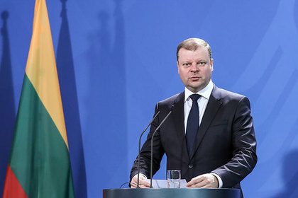 Премьер-министр Литвы обвинил Россию в экономическом удушении Прибалтики