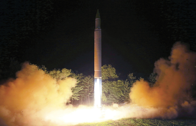 КНДР запустила ракету, которая пролетела над Японией в сторону Тихого океана