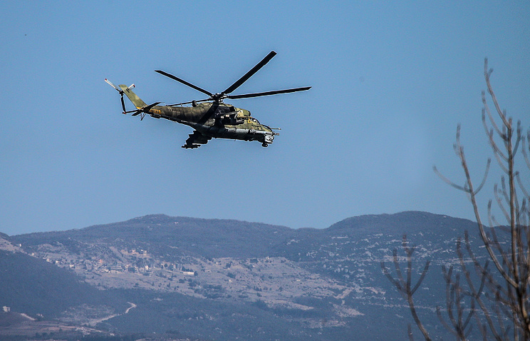 Вертолет Ми-24 разбился в Сирии из-за неисправности