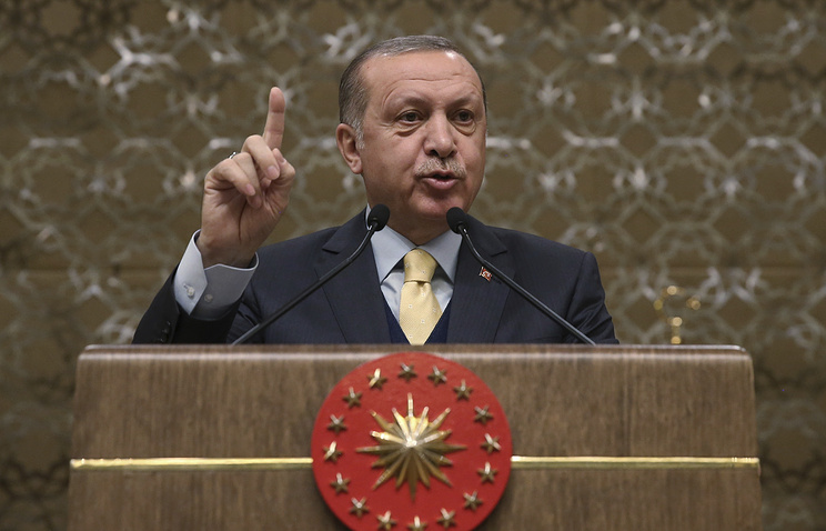 Эрдоган: Турция положит конец играм возле своих границ