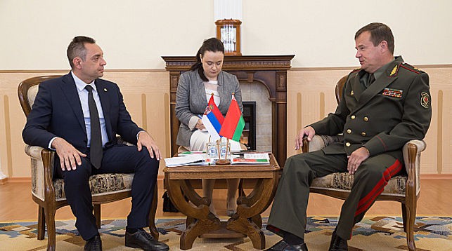 Министры обороны Беларуси и Сербии обсудили перспективы военного сотрудничества